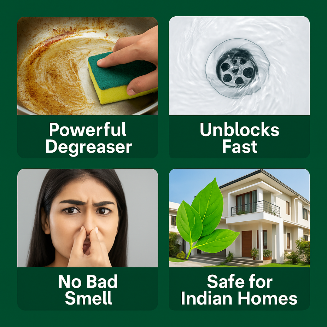 Powerful Pipeline Dredging Powder | BUY 1 GET 1 FREE | Clean Clogged Pipes Instantly