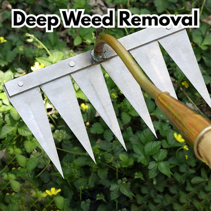 Carbon Steel Garden Weeding Rake