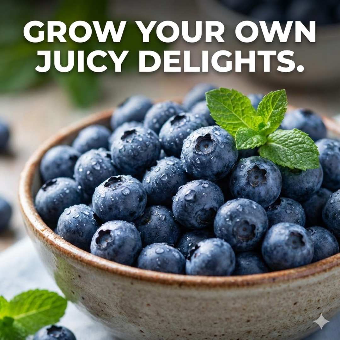 Premium Giant Blueberry Fruit Seeds | BUY 1 GET 2 FREE