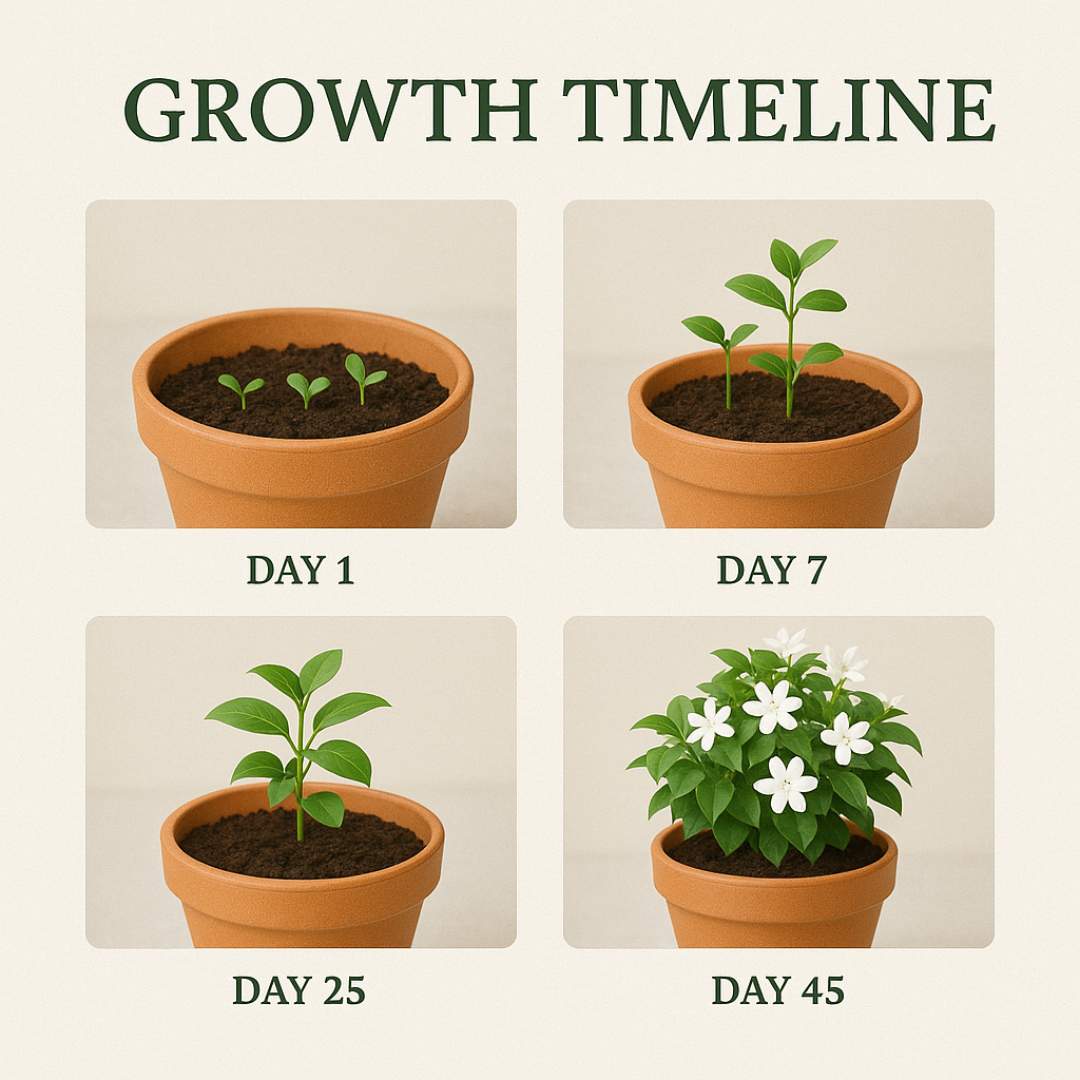 Winter-Friendly Hanging Jasmine — Dreamy Indoor Flower Seeds (Buy 1 Get 1 Free)