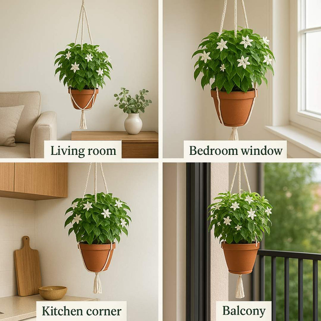 Winter-Friendly Hanging Jasmine — Dreamy Indoor Flower Seeds (Buy 1 Get 1 Free)
